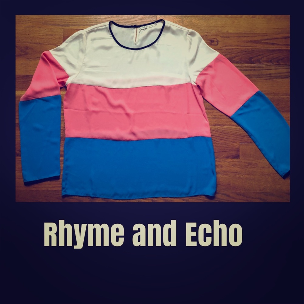 Rhyme and Echo, boutique blouse, Large
